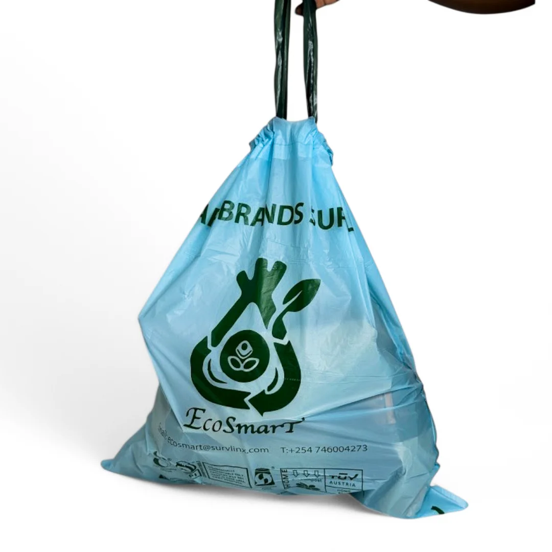 Biodegradable Recyclable-Waste Blue Bin Liners