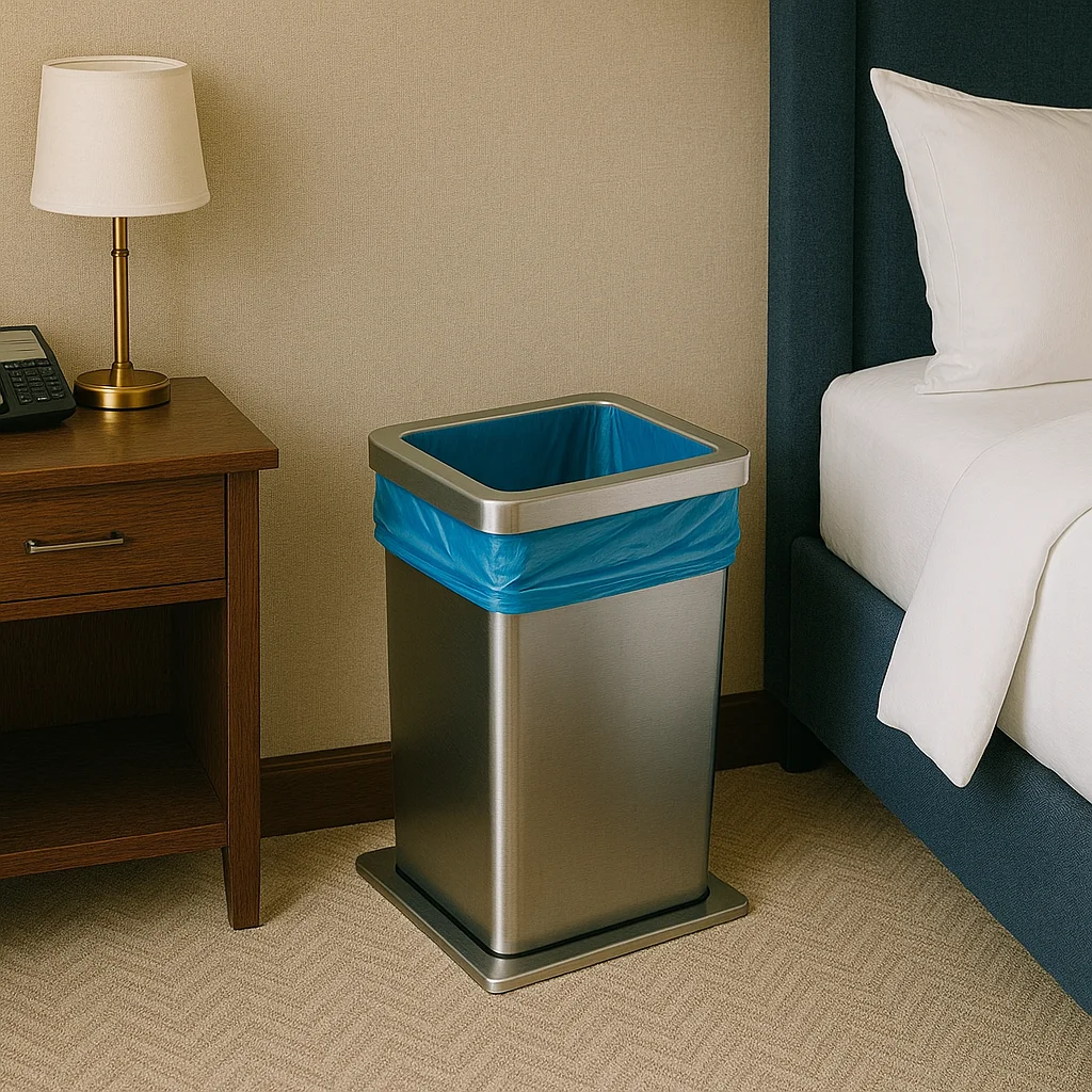 Biodegradable Recyclable -Waste Blue Bin Liners - 50L Star Sealed